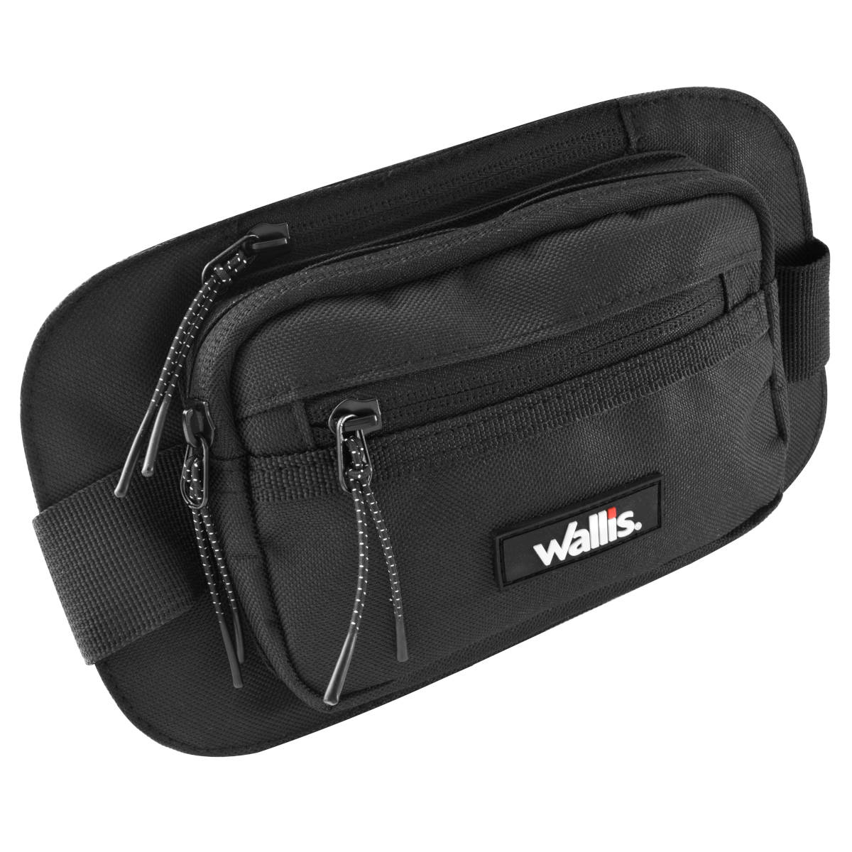 CANGURERA UNISEX C/3 COMPARTIMIENTOS, CORREA AJUSTABLE, NEGRO