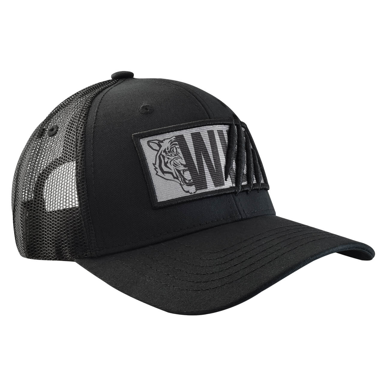 GORRA CON MALLA Y AJUSTADOR DE PLÁSTICO, WILD, NEGRO - Imagen 3