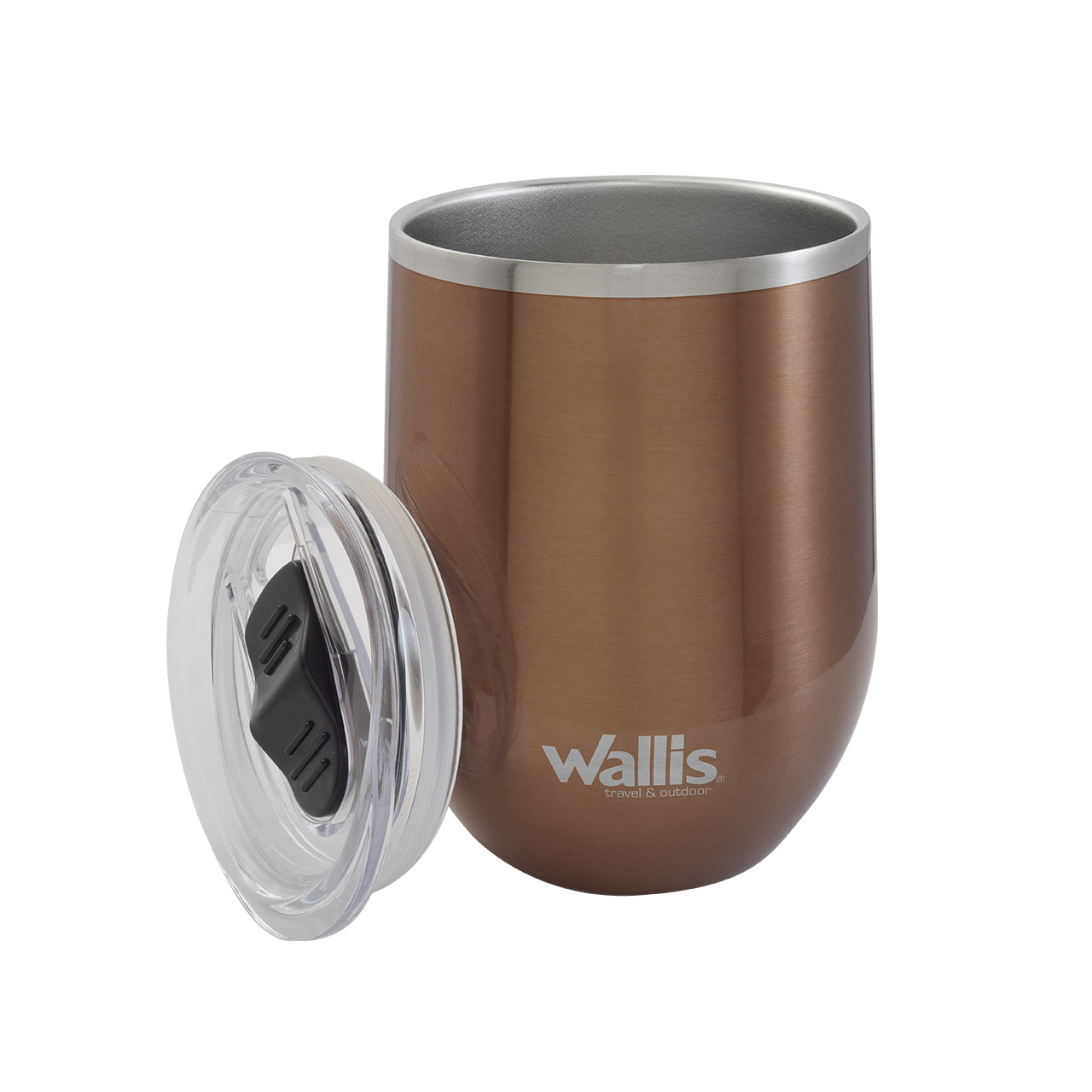 TERMO CON PROTECTOR DESLIZANTE, 350 ML, COBRE METÁLICO - Imagen 3