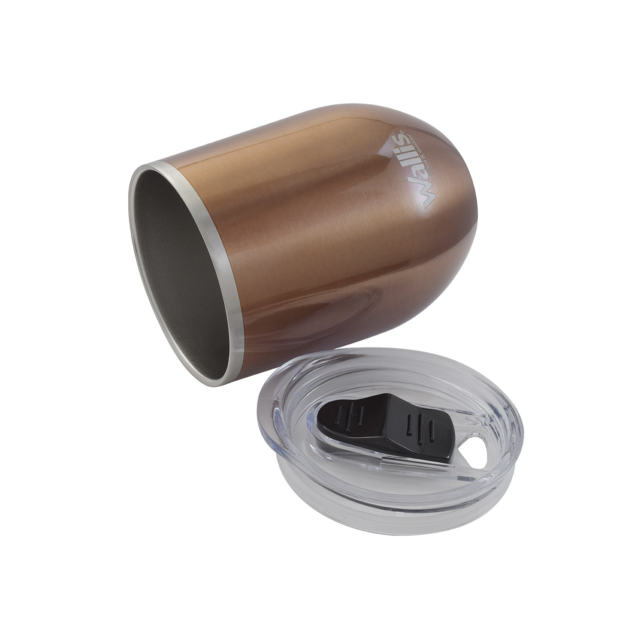 TERMO CON PROTECTOR DESLIZANTE, 350 ML, COBRE METÁLICO - Imagen 2
