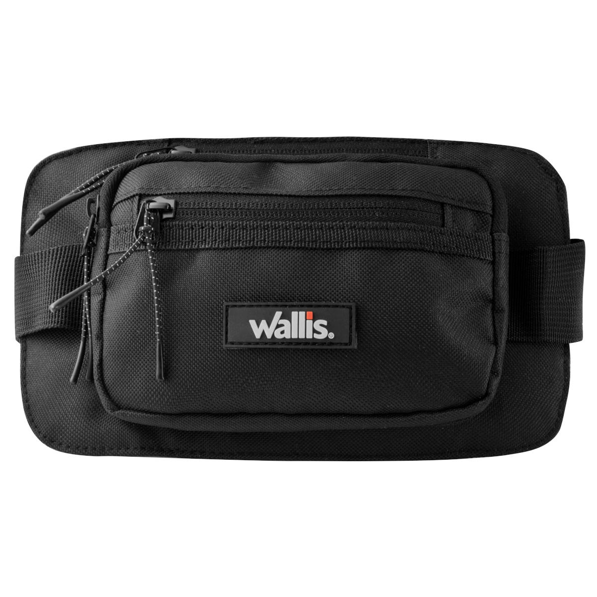 CANGURERA UNISEX C/3 COMPARTIMIENTOS, CORREA AJUSTABLE, NEGRO - Imagen 3