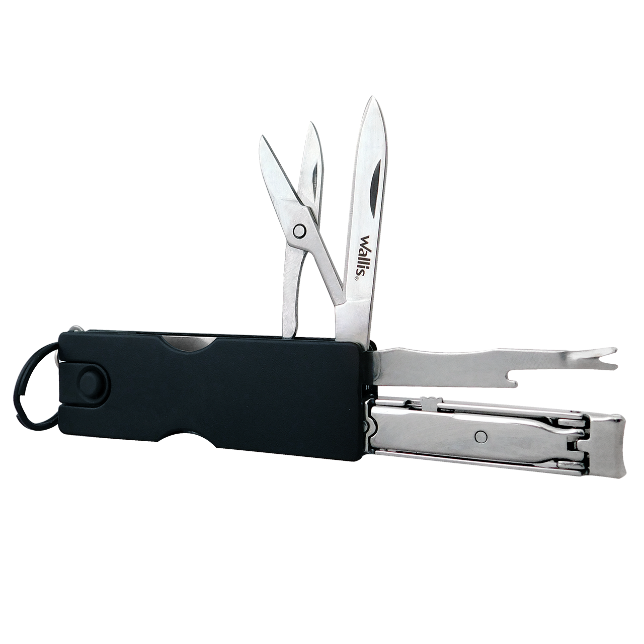 MULTIHERRAMIENTA DE 9 USOS, 6.7 CM CERRADA MANGO ALUMINIO NEGRO MATE