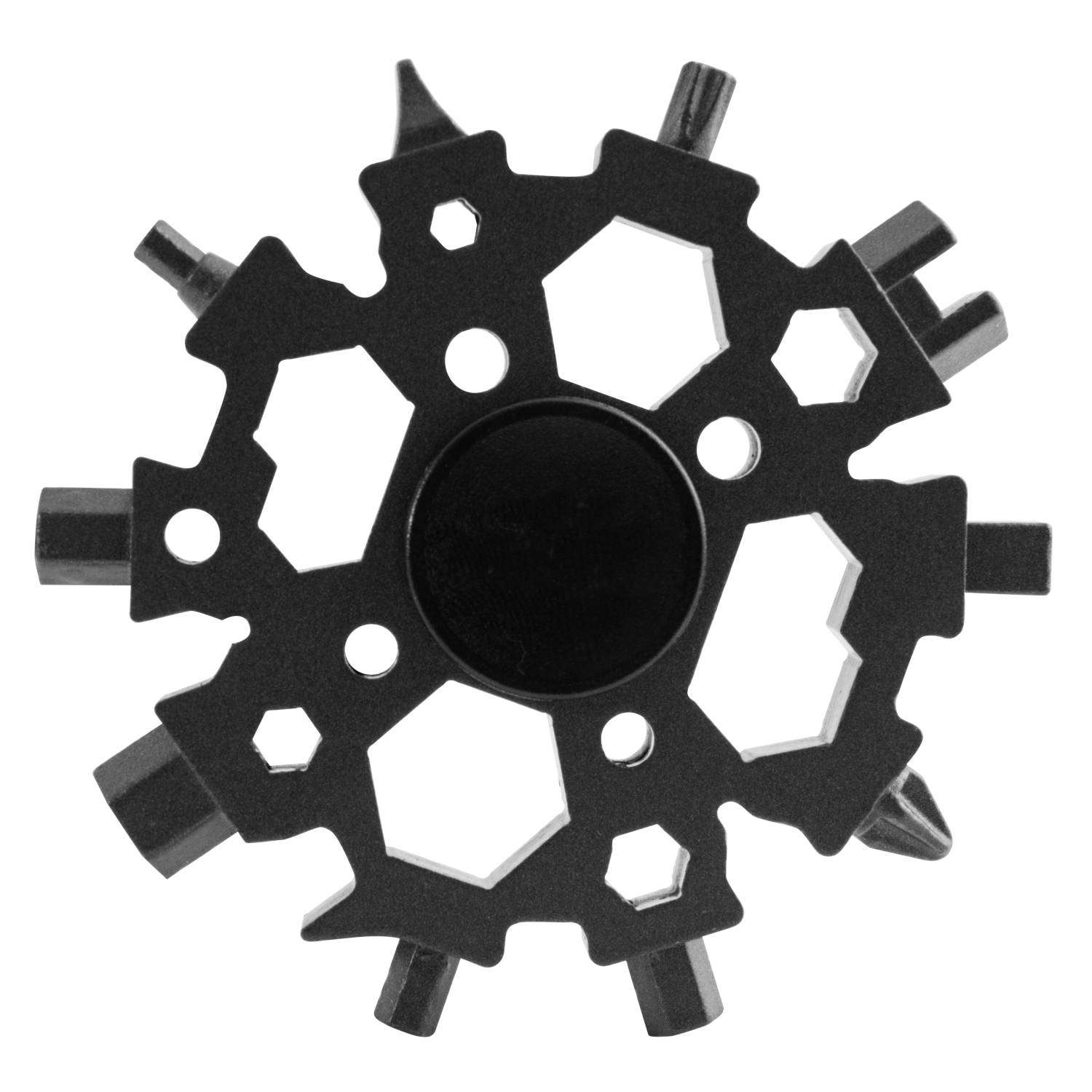 MULTIHERRAMIENTA UNIVERSAL PORTÁTIL, 22 USOS, ACERO INOXIDABLE NEGRO - Imagen 3