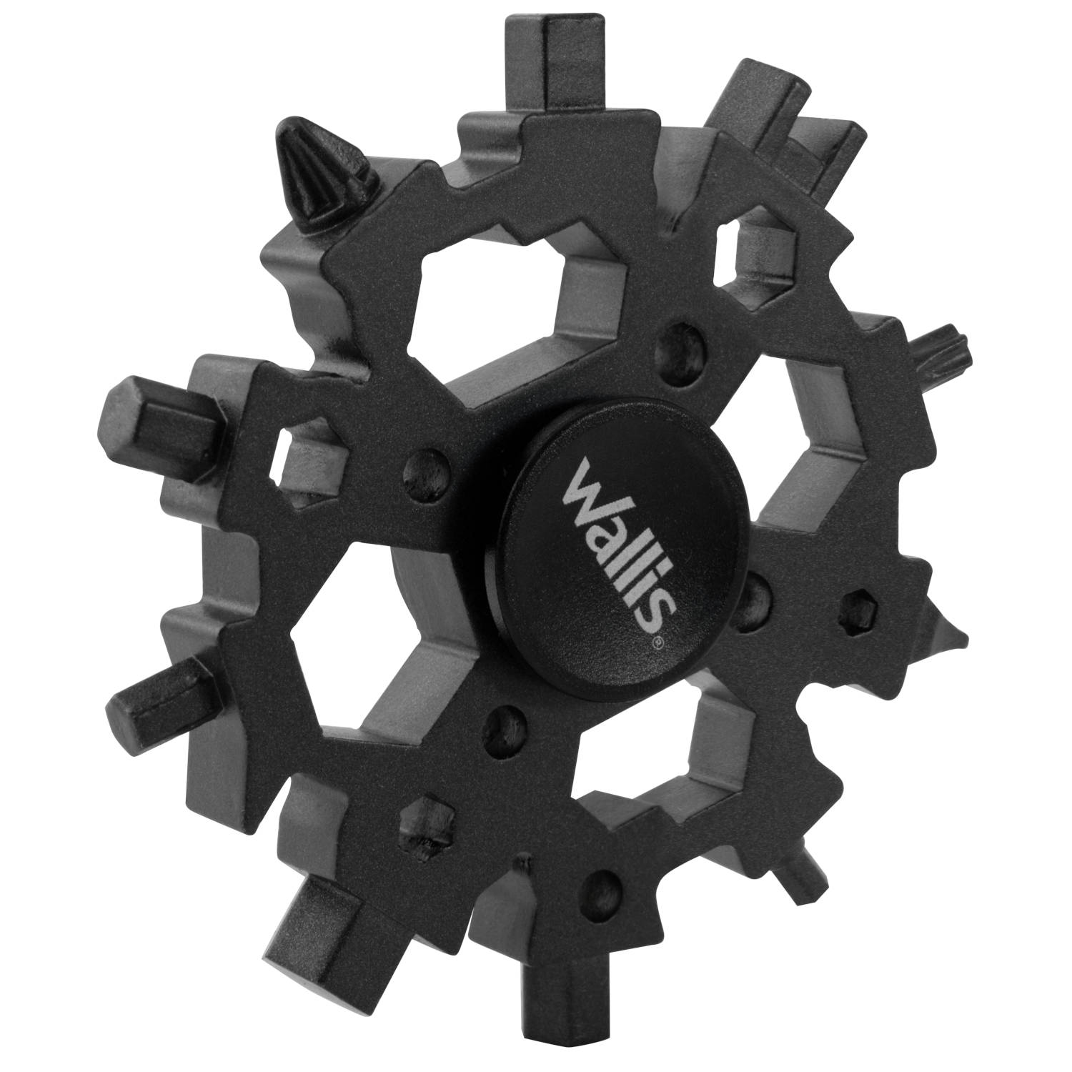 MULTIHERRAMIENTA UNIVERSAL PORTÁTIL, 22 USOS, ACERO INOXIDABLE NEGRO - Imagen 2