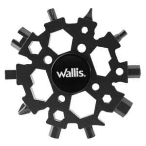 MULTIHERRAMIENTA UNIVERSAL PORTÁTIL, 22 USOS, ACERO INOXIDABLE NEGRO