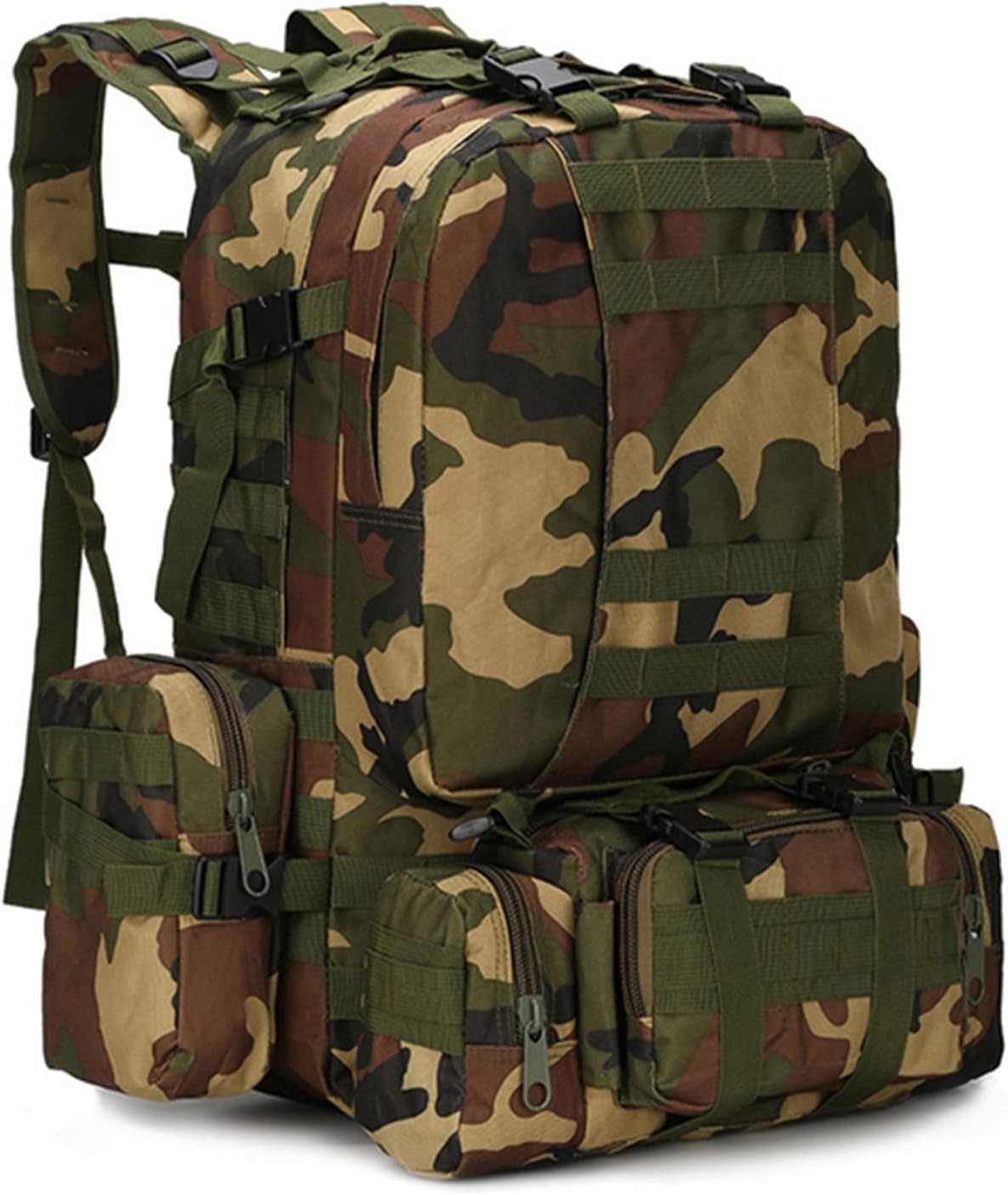 MOCHILA DE CAMPAMENTO TÁCTICO 4 EN 1 DE MONTAÑISMO - Imagen 4