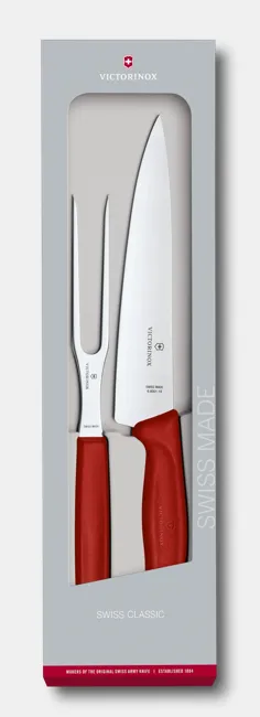 JUEGO PARA TRINCHAR SWISS CLASSIC, 2 PIEZAS