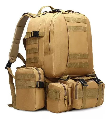 MOCHILA DE CAMPAMENTO TÁCTICO 4 EN 1 DE MONTAÑISMO - Imagen 3
