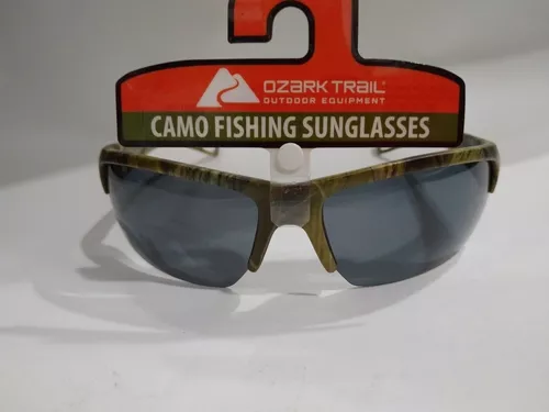 Ozark Trail Gafas de Sol de Pesca Polarizadas para Hombre Enmarcadas en Camuflaje OZFC-OPP