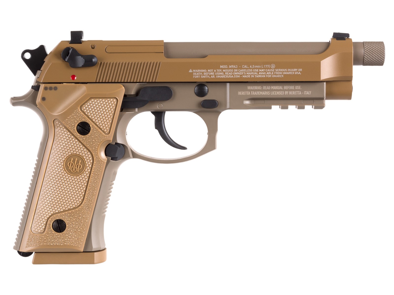 PISTOLA BERETTA M9A3 DE CO2 - Imagen 3