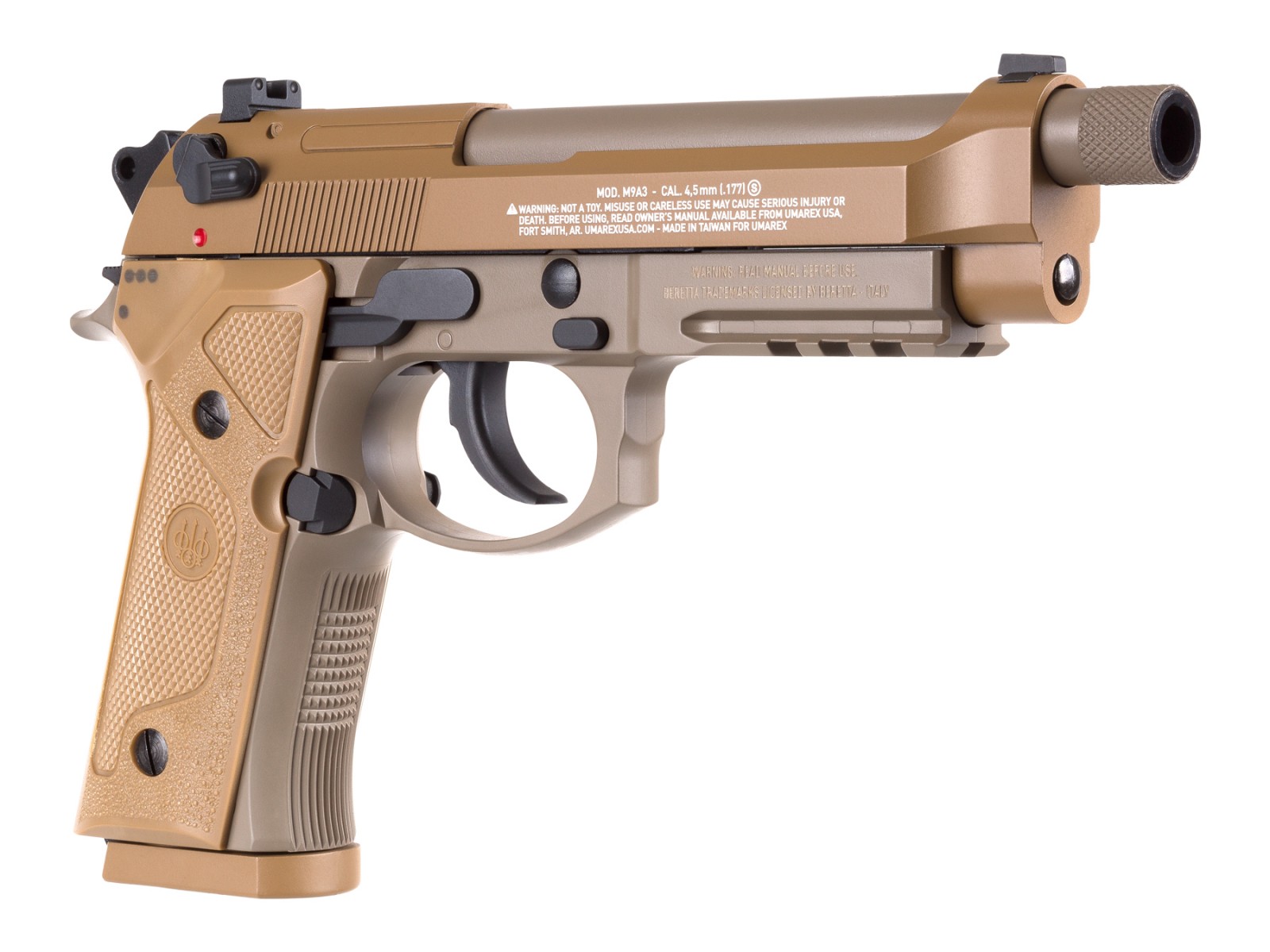 PISTOLA BERETTA M9A3 DE CO2 - Imagen 2