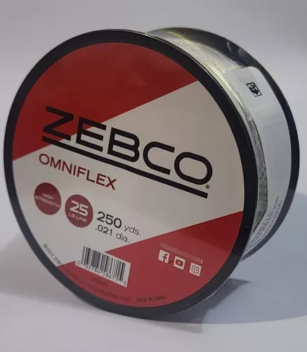 HILO DE PESCA ZEBCO 25 LB - Imagen 2